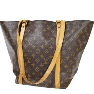 LOUIS VUITTON MONOGRAM SHOPPING SAC TOTE SHOULDER BAG